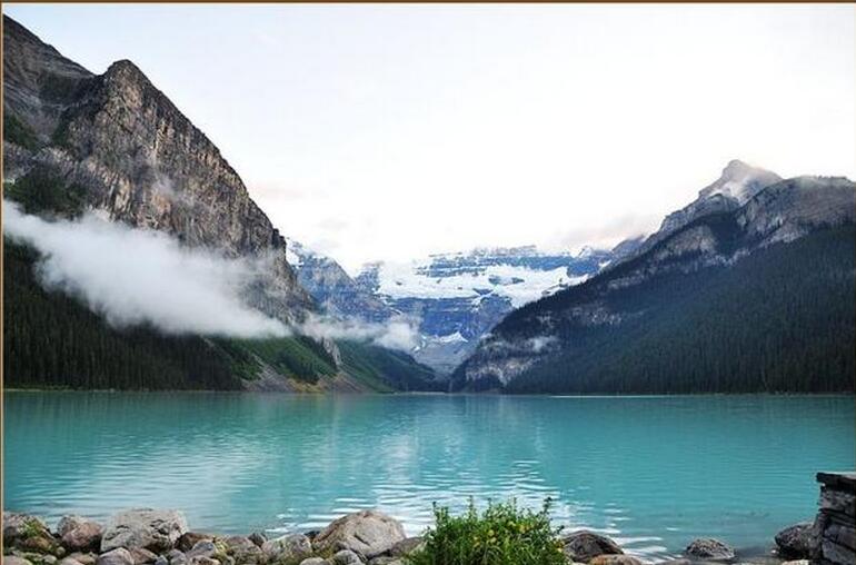 落基山脉湖泊,落基山的图片风景