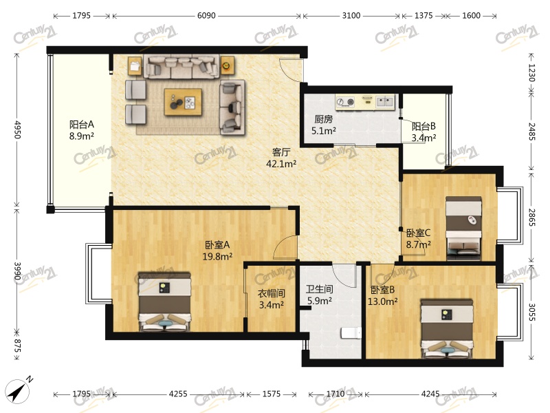 金牛区花照壁中横街78号和睦人家,金牛区和睦人家二手房