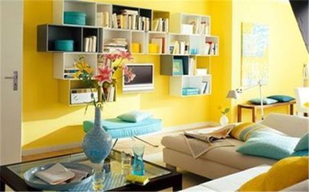 惊艳的客厅背景墙,小户型客厅装修图电视背景墙