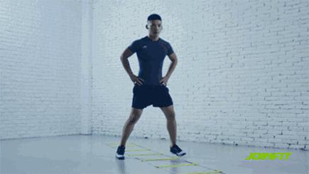 如何学会史上最厉害的凌波微步,利用敏捷梯练步伐