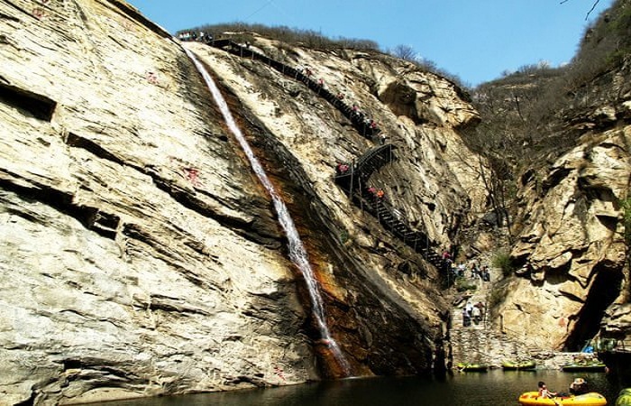 密云仙谷自然风景,世外桃源大自然风景