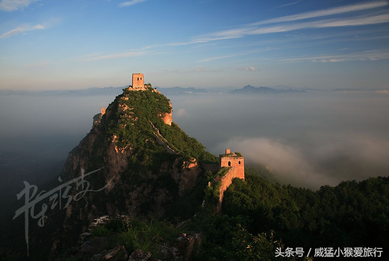 司马台长城和金山岭长城交界处,司马台长城与慕田峪长城