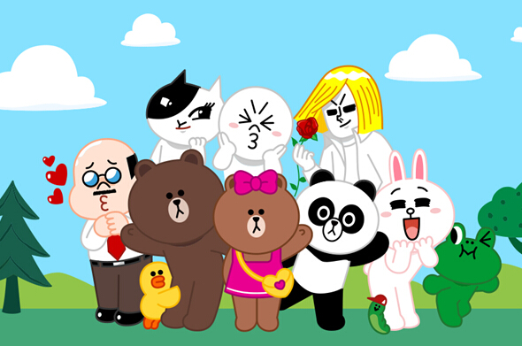 linefriends联动明星,linefriends人气排名