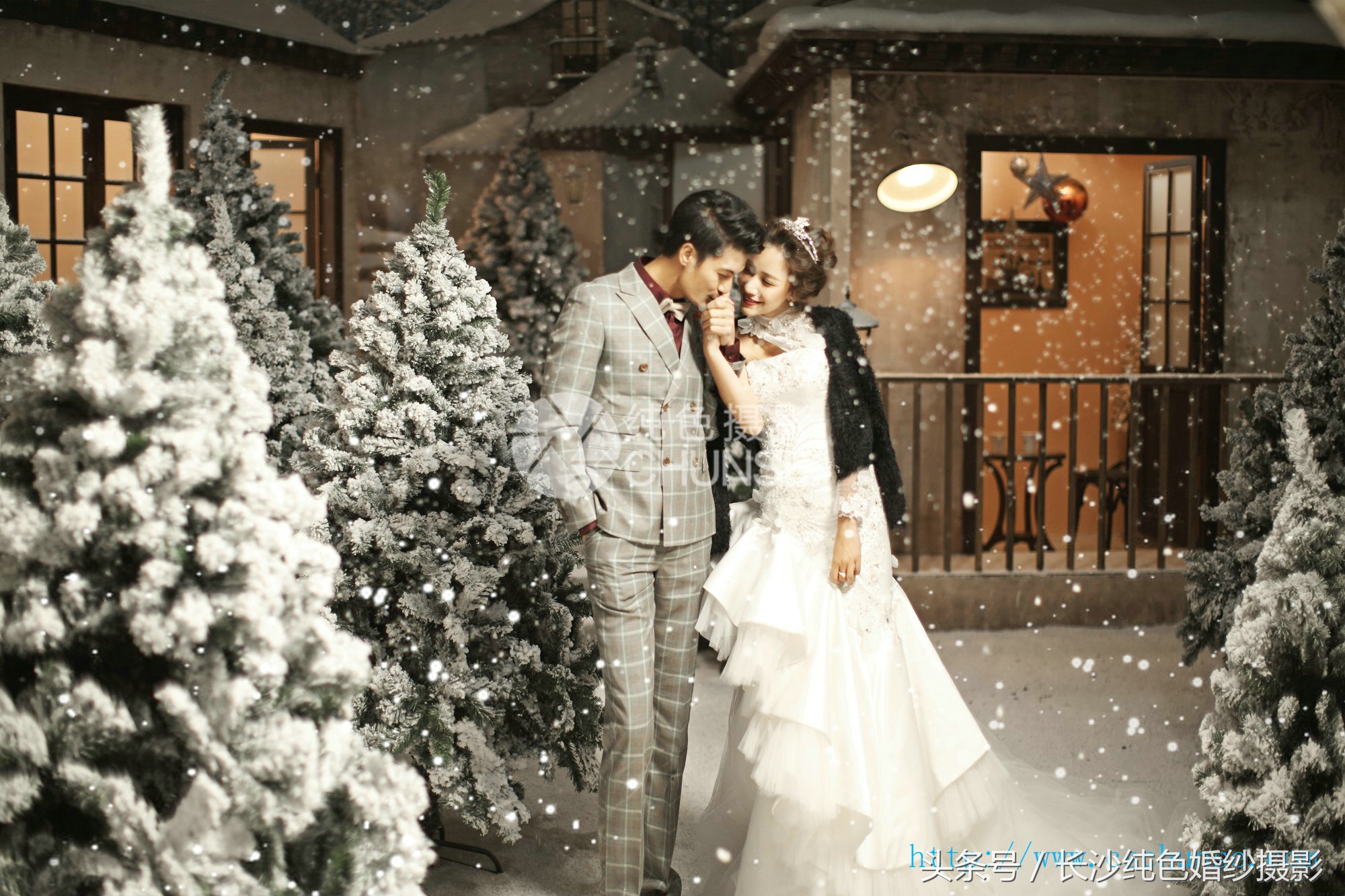 冬天拍婚纱照注意事项及准备,冬季拍婚纱照怎么能不冷