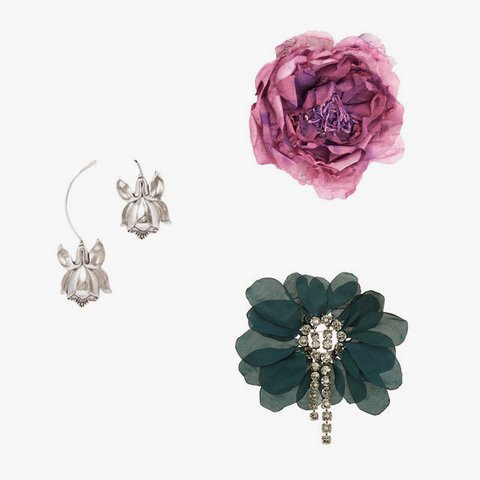 头饰的变化,头饰发饰胸针