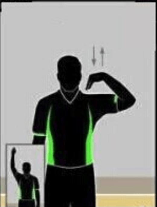 篮球比赛中的裁判手势图解