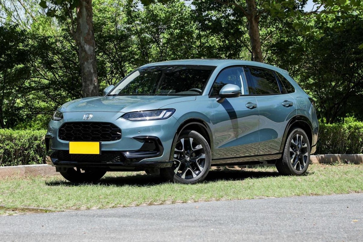 黑色本田zr-v致在将亮相落地价,本田zr-v混动版最新官图