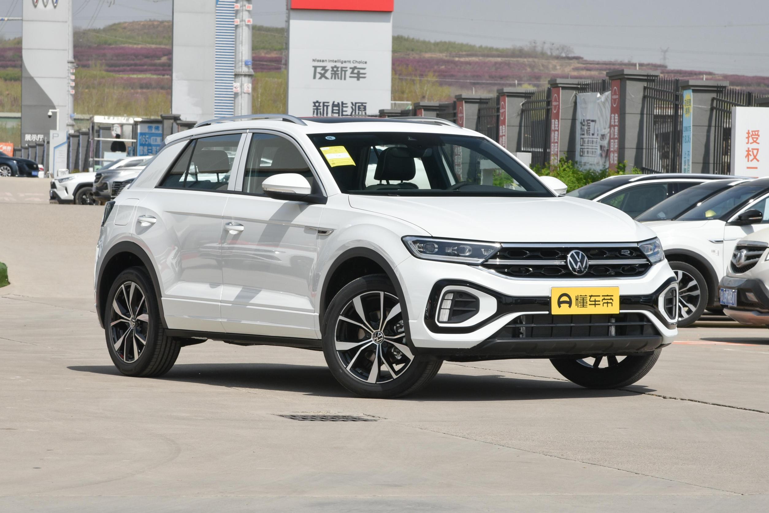 大众t-roc探歌2021次顶配,新款大众T-ROC探歌曝光