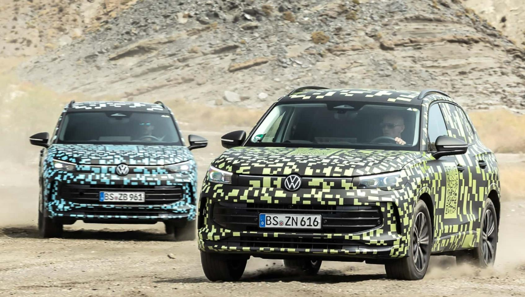 途观和tiguan外观区别,新款大众途观tiguan展示