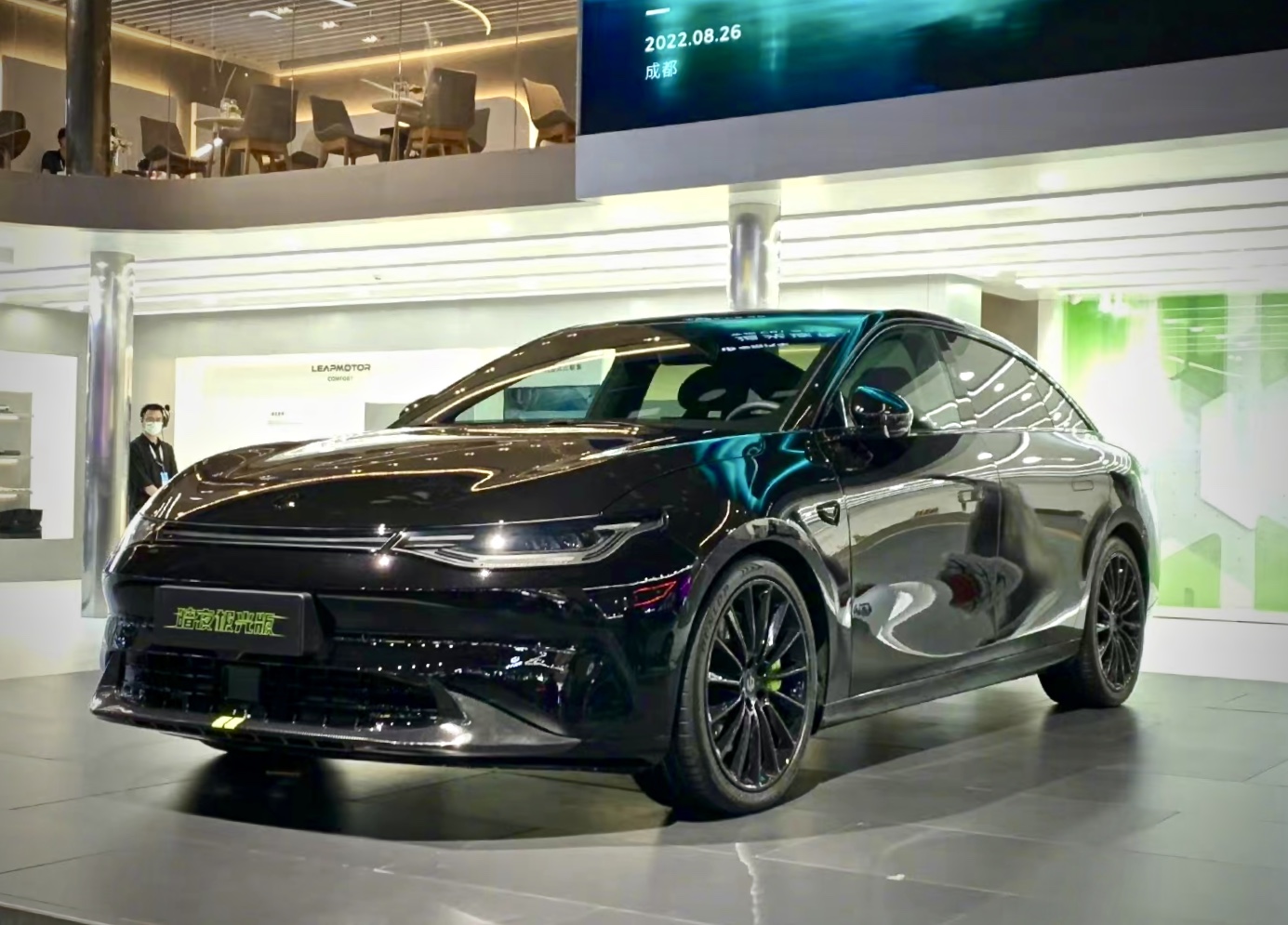 成都车展零跑06,成都车展零跑展台