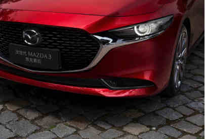 次世代mazda3昂克赛拉红色婚车队,次世代mazda3昂克赛拉黑曜版