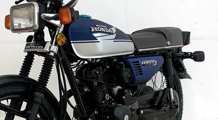 本田cg125改装复古案例,复古本田cg125