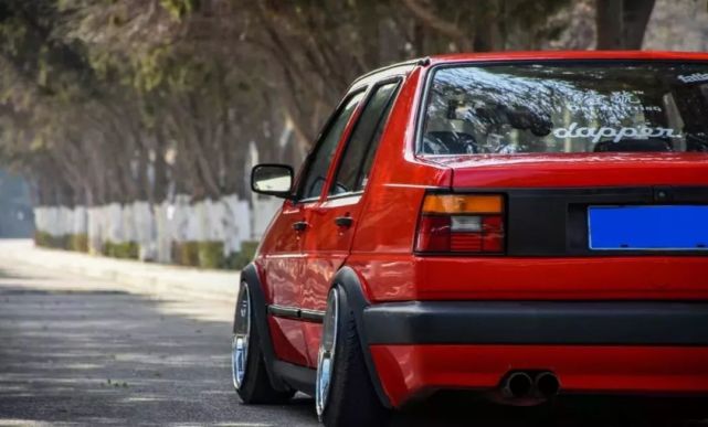 经典方灯捷达,方头捷达老款改装