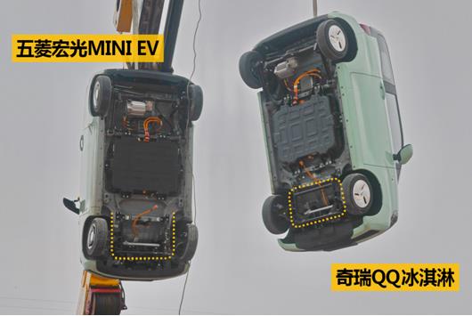 奇瑞qq冰淇淋和宏光mini拆解,五菱宏光miniev和奇瑞qq冰淇淋