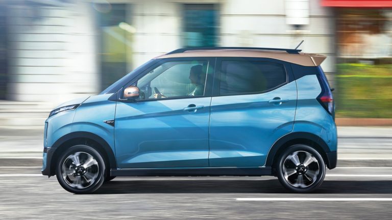 三菱ekxev官图发布续航约180公里,三菱ek-xev