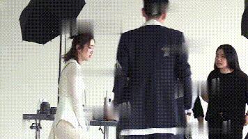 唐艺昕张若昀婚纱照曝光,张若昀唐艺昕婚纱照拍摄现场