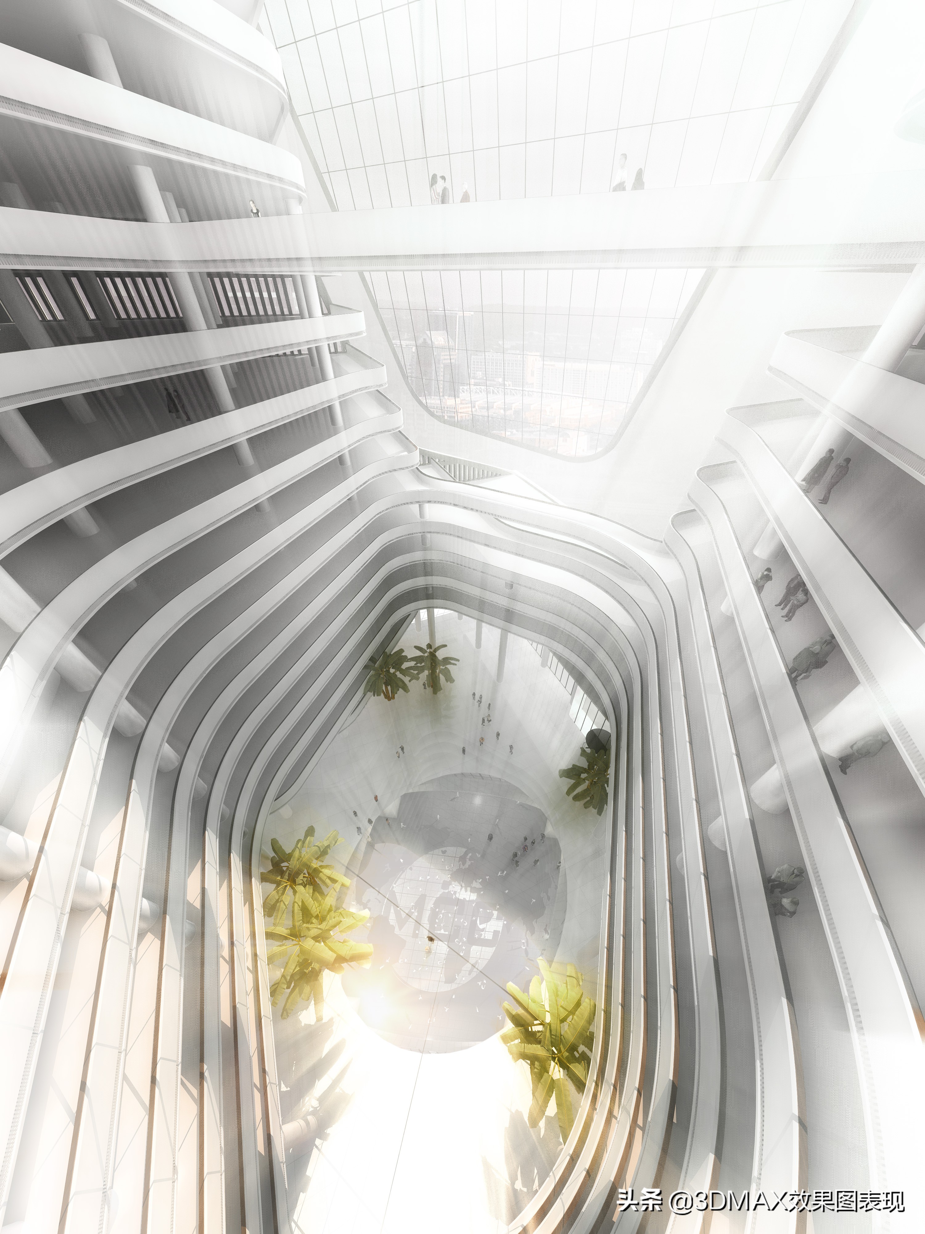 3d室外建筑效果图出图,3d仿古建筑模型效果图