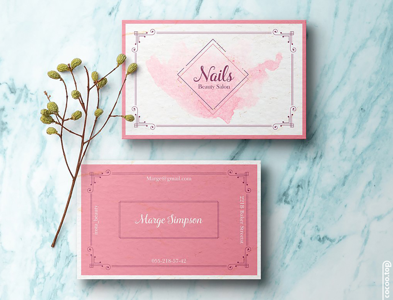 商务名片设计欣赏极致留白,商务名片设计欣赏简而雅