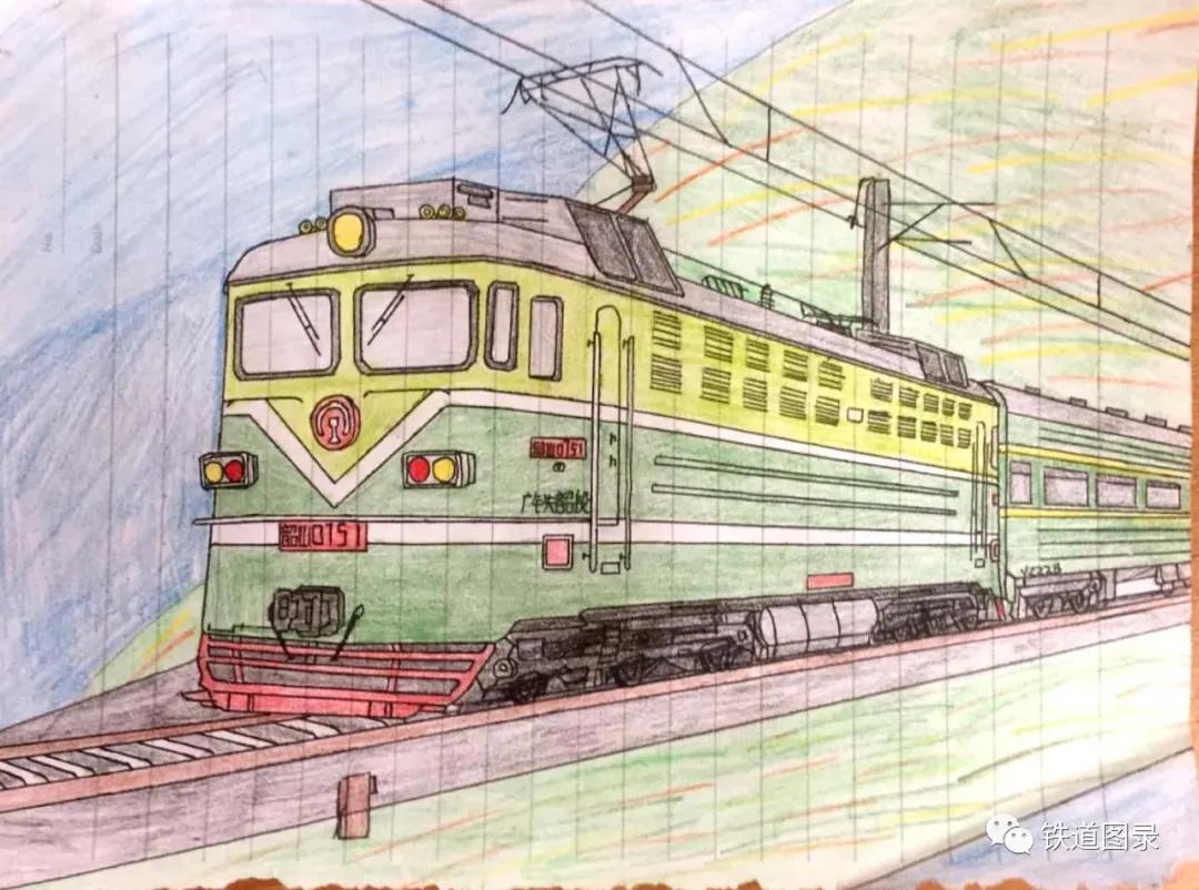 铁路人文：手绘火车