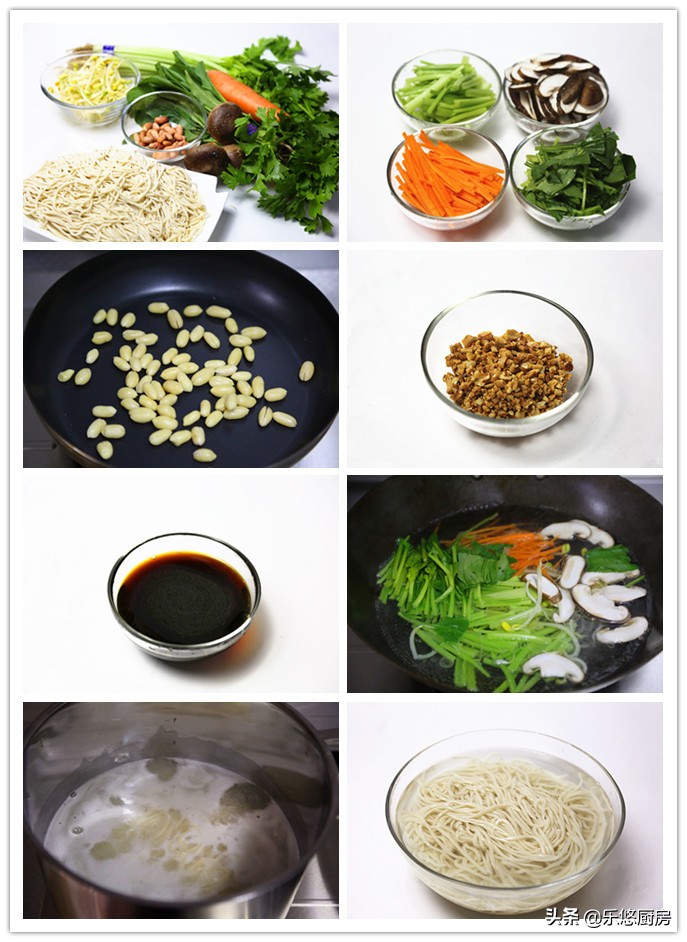 10种凉面的做法大全,7款家常凉面的做法及调料介绍