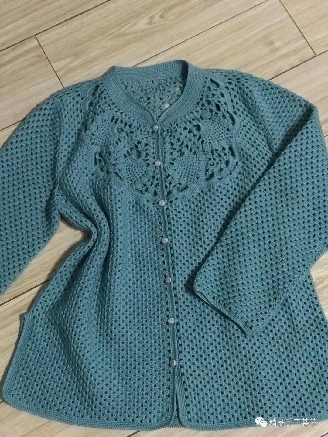 乐织小舍老师的一款中式风格开衫