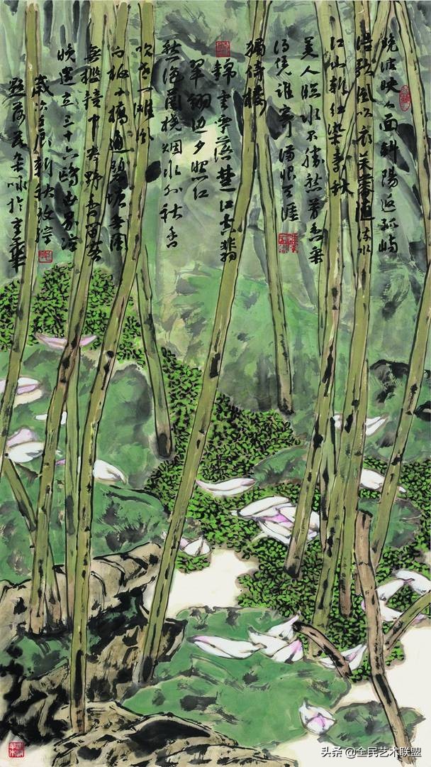 郭玫孮画家,郭玫孮花鸟画图片