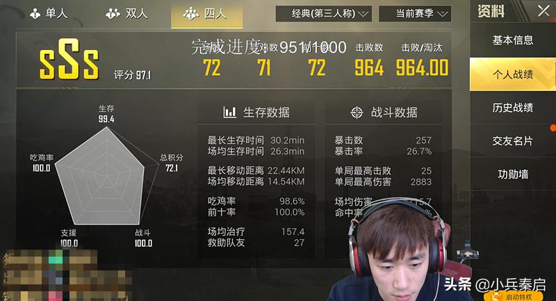 刺激战场kd最高数据,刺激战场s3赛季多少kd