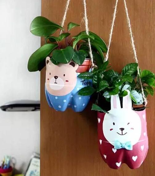 改造废弃塑料瓶做花盆,废弃塑料瓶做花盆教程简单