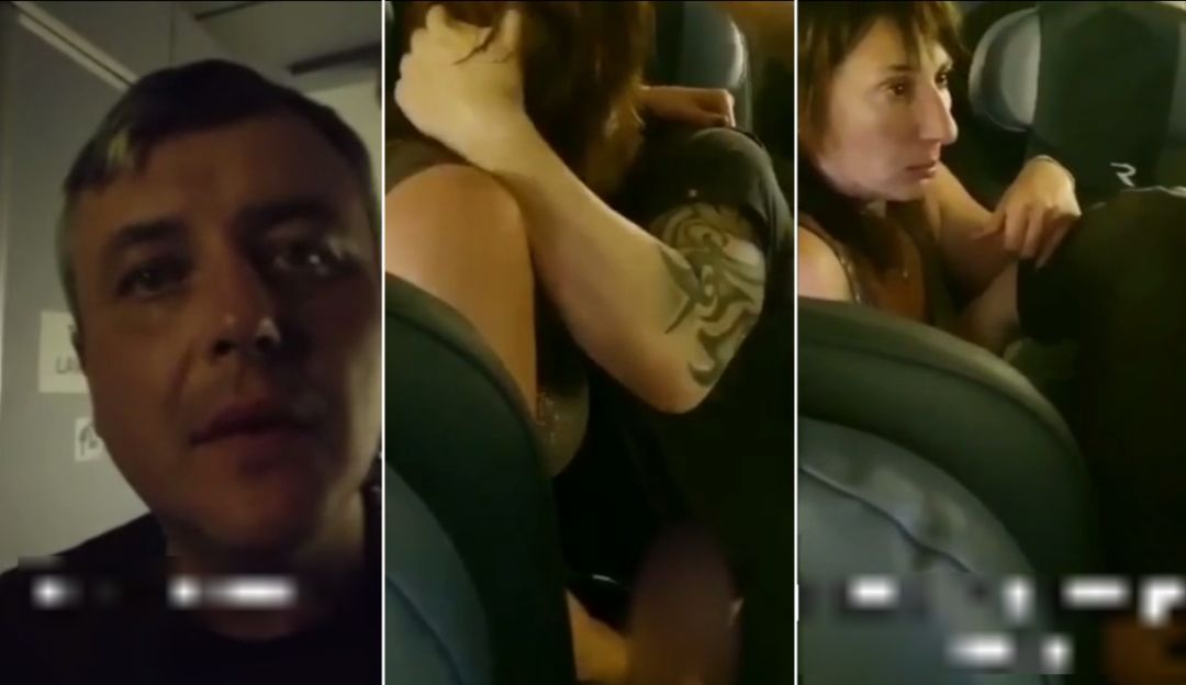 飞机上公然*行为性**！空姐怒吼：把你的“家伙”收回裤子里去！