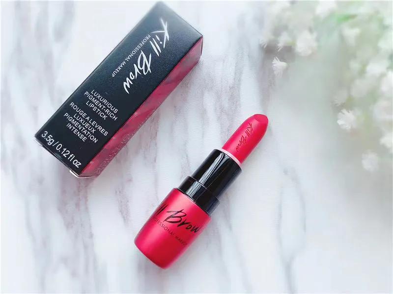 泰国KillBrow*弹子**头口红|番茄牛血正红超级好用的本土平价口红