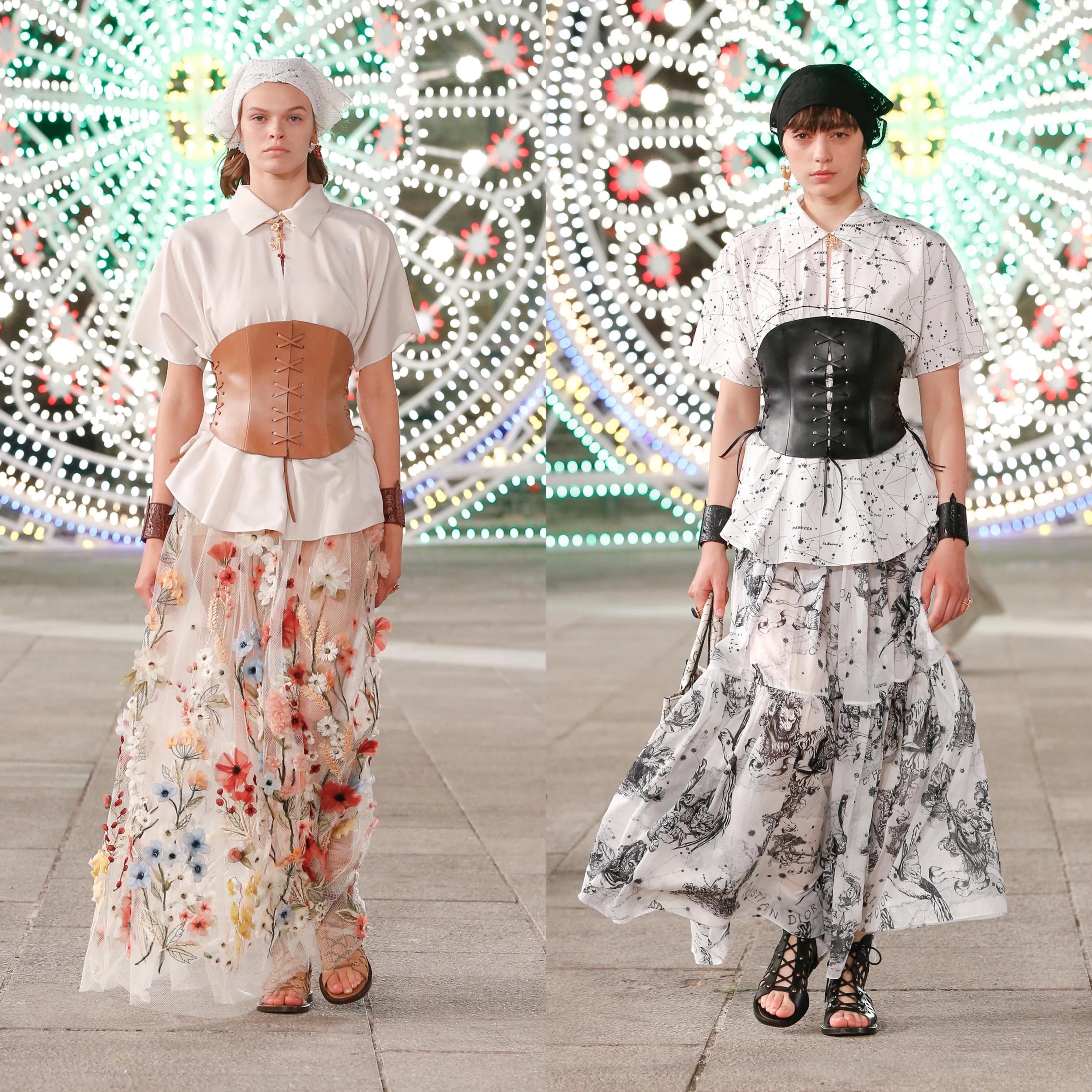 dior白衬衫搭配千鸟格半裙,dior白衬衣搭配男