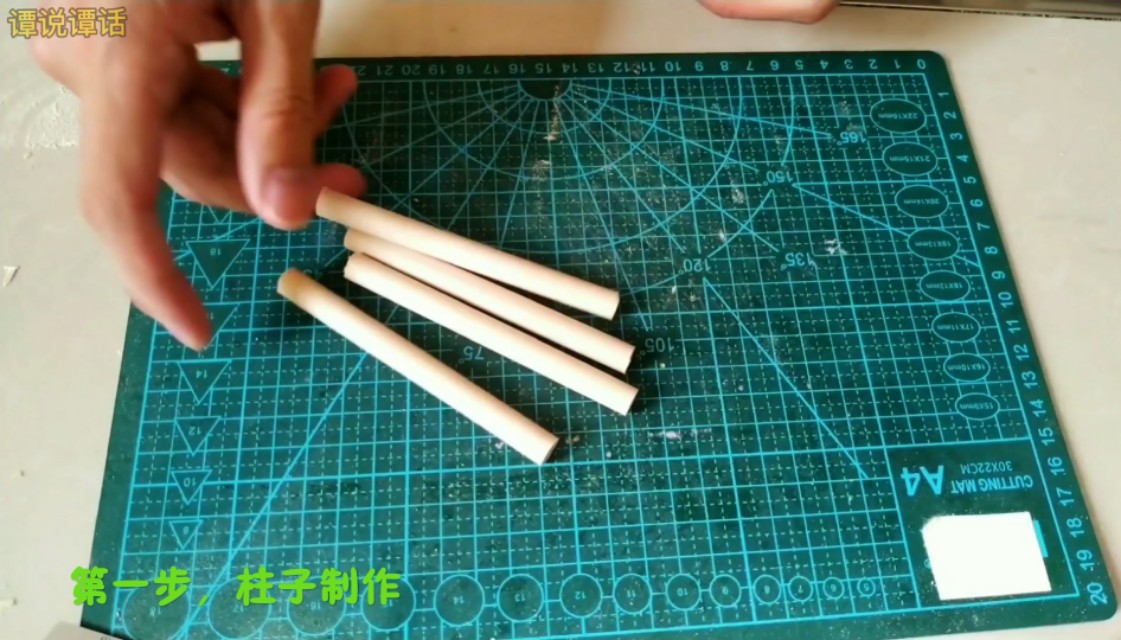 简单凉亭制作手工,木制凉亭小制作