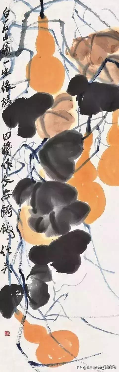 齐白石葫芦精品图片,齐白石葫芦国画