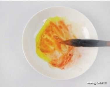 零基础国画（菊花）画法教程：学会这几点技法，几分钟画一朵菊花