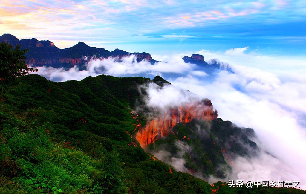 摄影美景效果,新乡宝泉和八里沟哪个更值得去