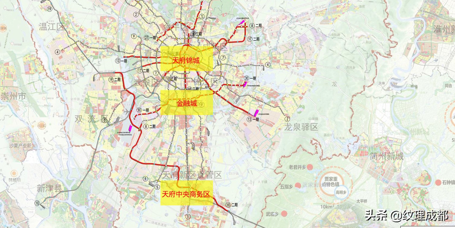 成都天府中央商务区东区,从天府广场到天府新区感受一路美