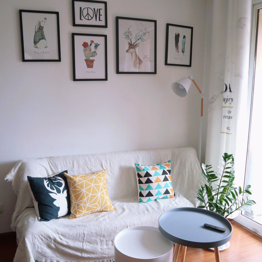 租房改造一房一厅300平方,租房客厅改造最便宜的方式