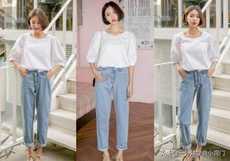 夏季显腿长的平底鞋,哈伦裤矮个子适合穿吗
