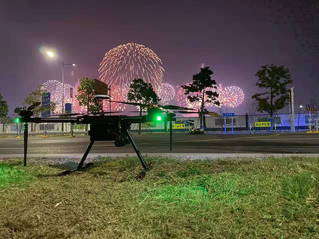 腾飞70年！AEE为深圳国庆焰火晚会保驾护航