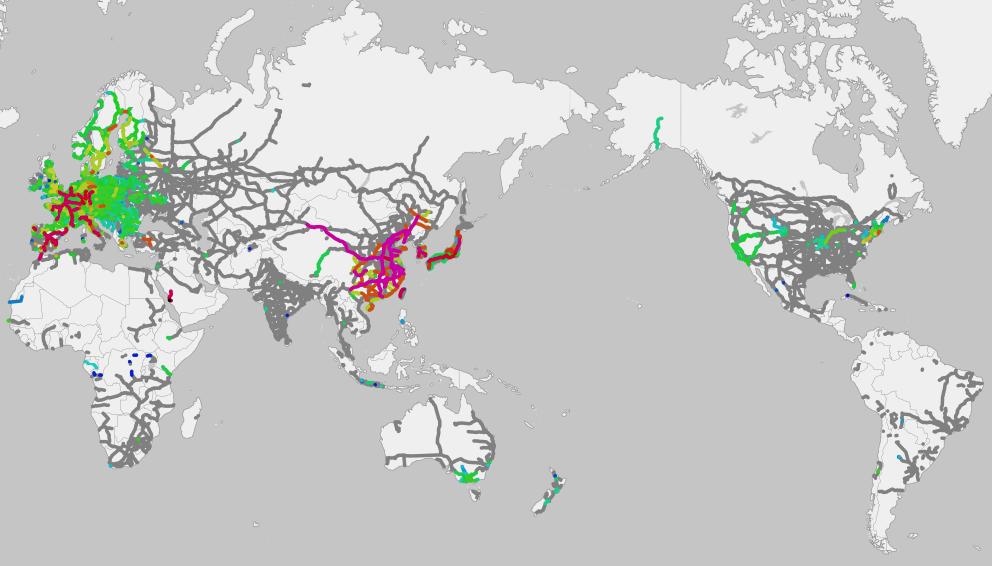 你是铁路大亨吗？五个值得收藏的铁路地图网站