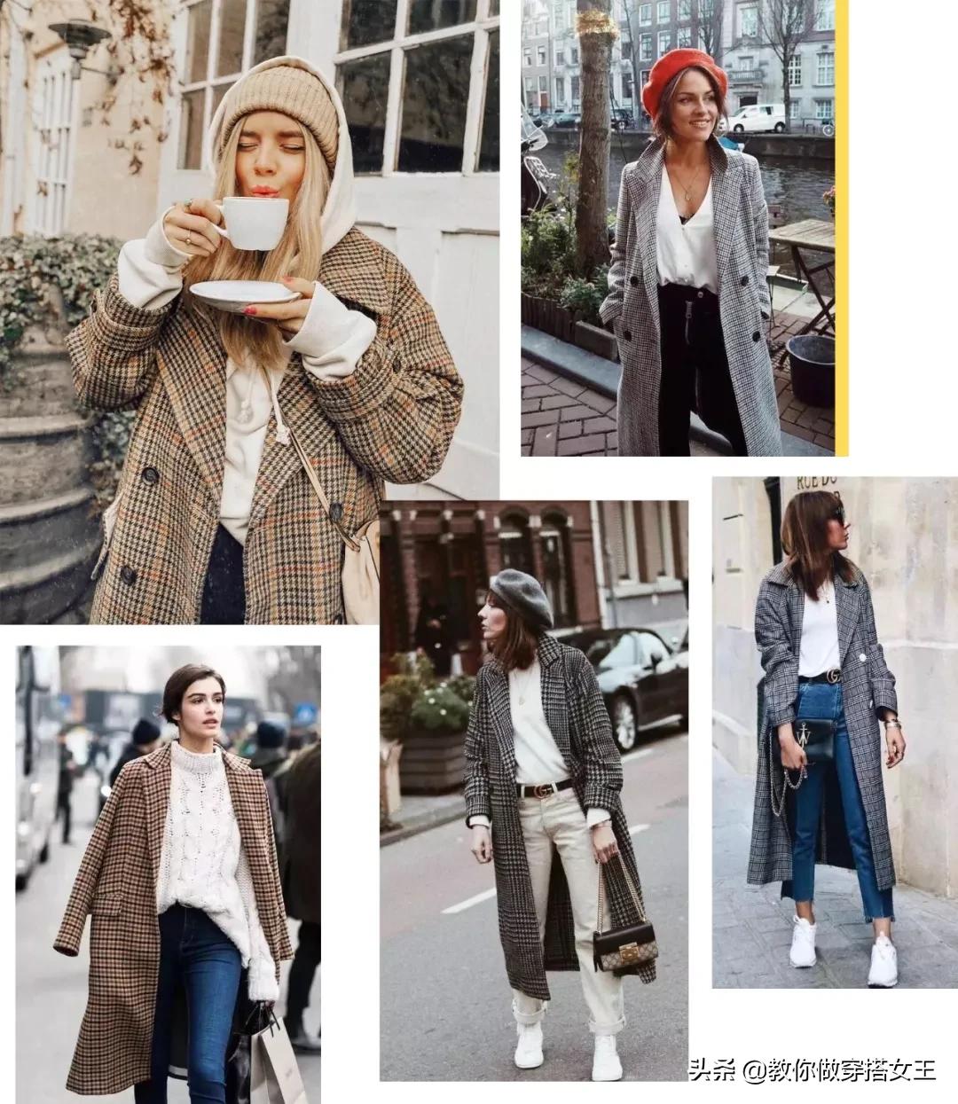 红色长大衣和黑色长大衣哪个好看,小个子穿长大衣怎么搭配好看