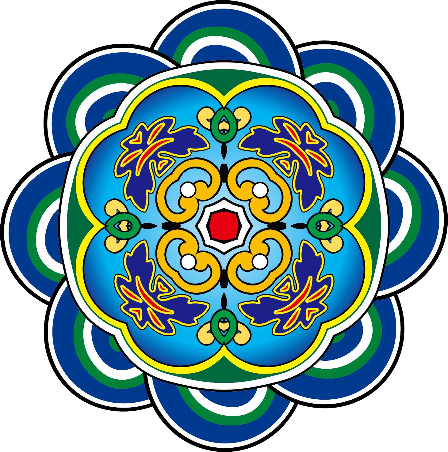 中国风古典图案,新古典装饰图样