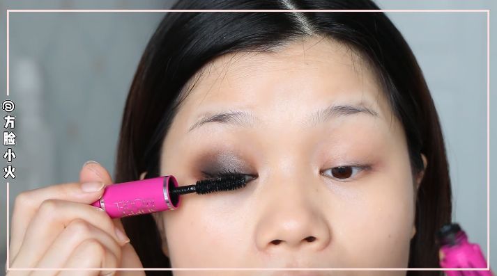 单眼皮内双肿眼泡眼妆小烟熏,内双肿眼泡眼妆烟熏