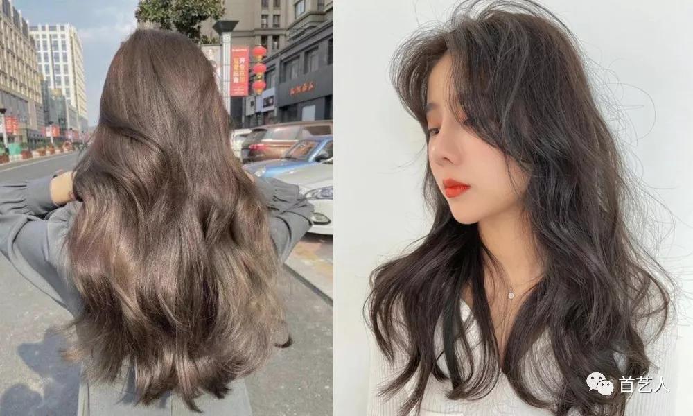 2022流行发色颜色黑茶灰,2023流行发色免漂茶棕色