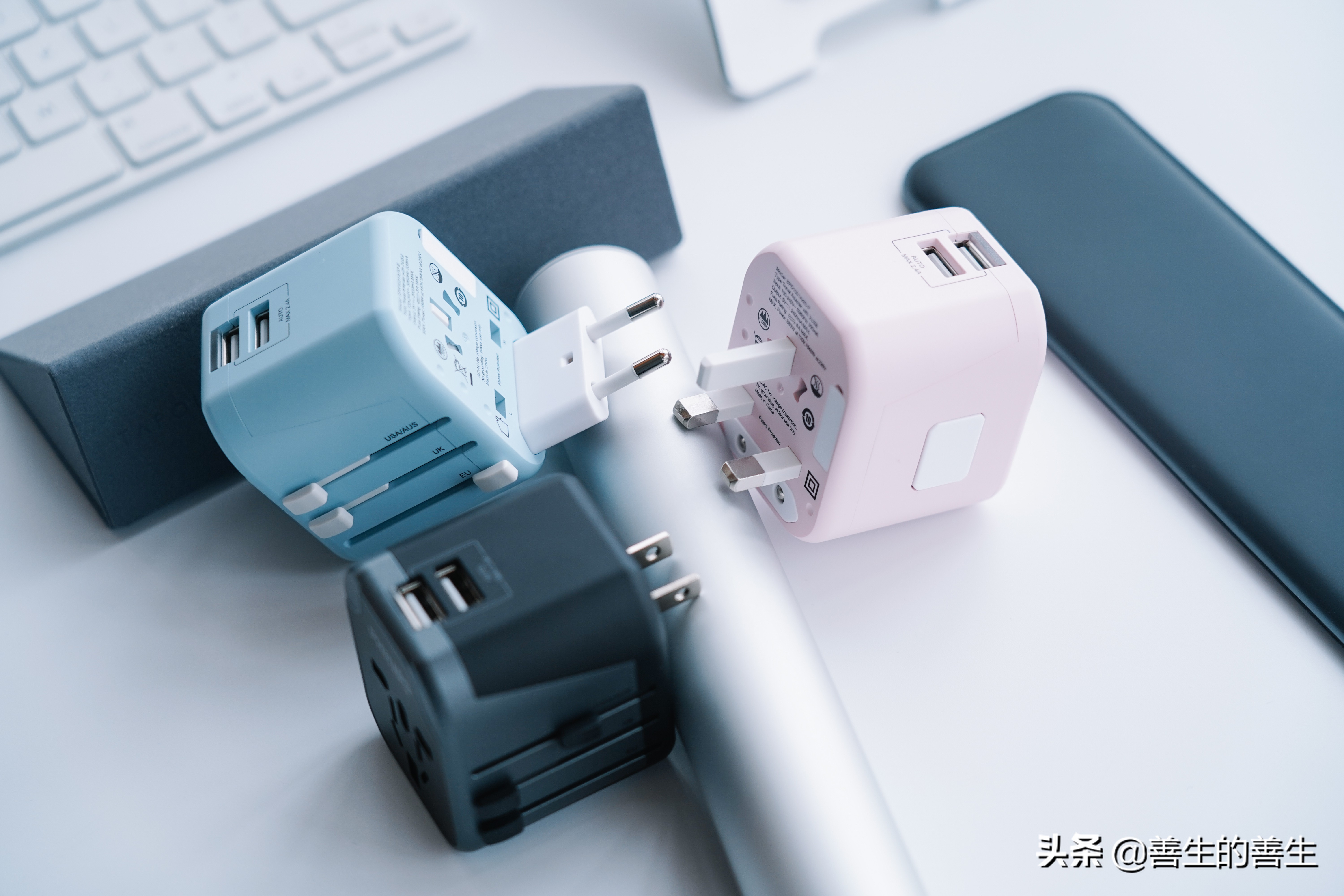 出国只带一个行李箱,飞利浦三脚usb插座评测