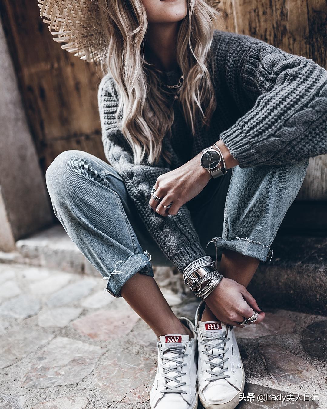 ins宽松毛衣搭配,ins风宽松毛衣搭配