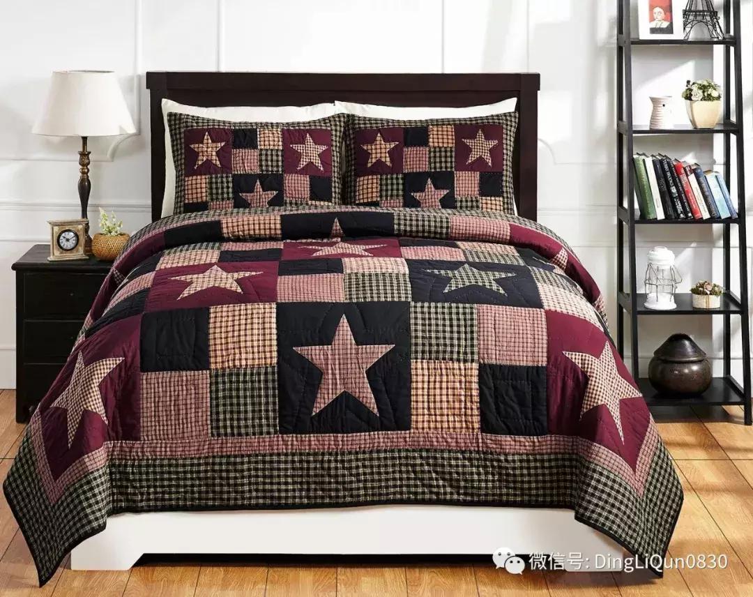 拼布三件套图片大全,拼布作品衣服