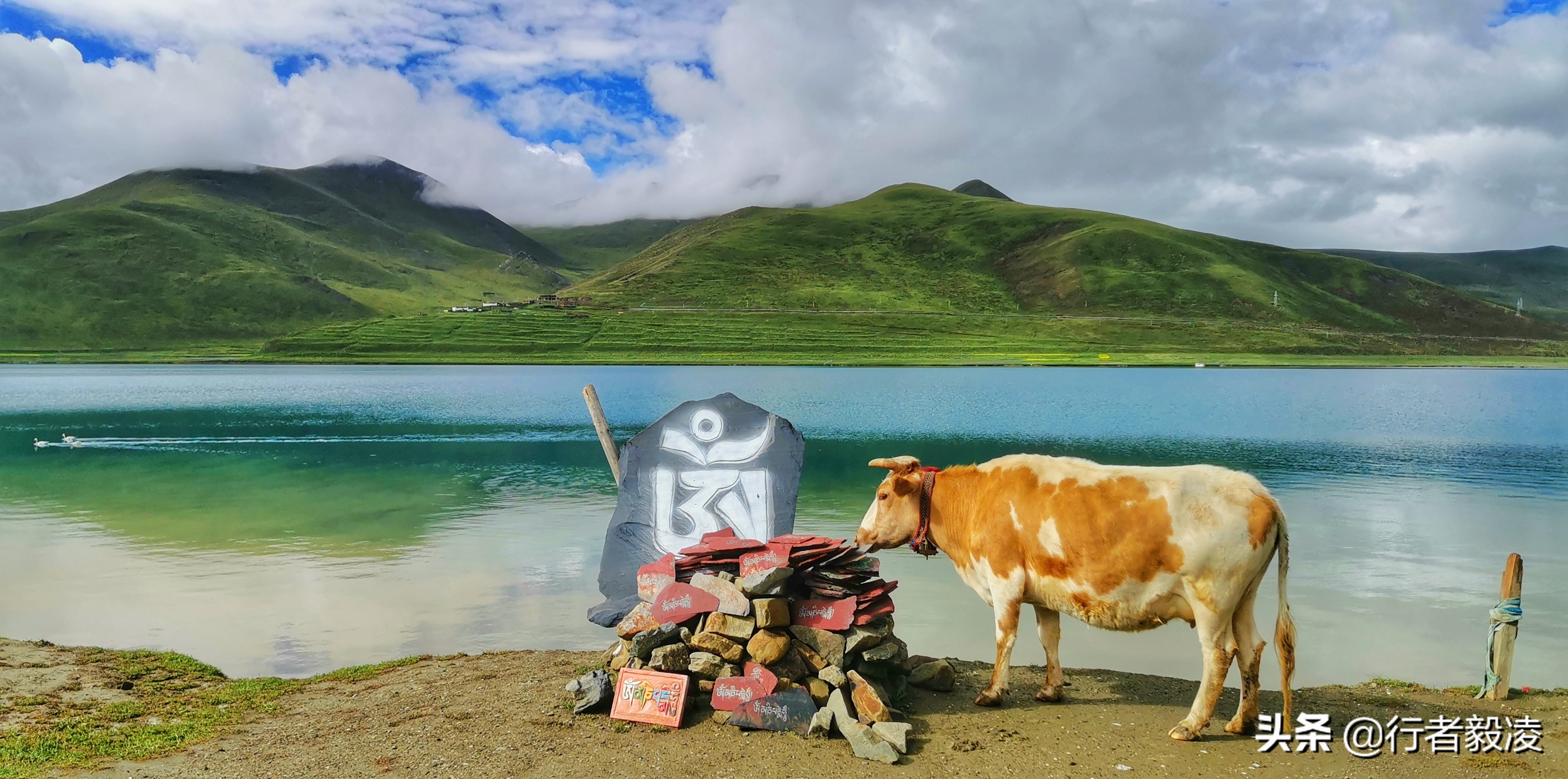 西藏羊湖行摄攻略,拉萨骑行路上的风景