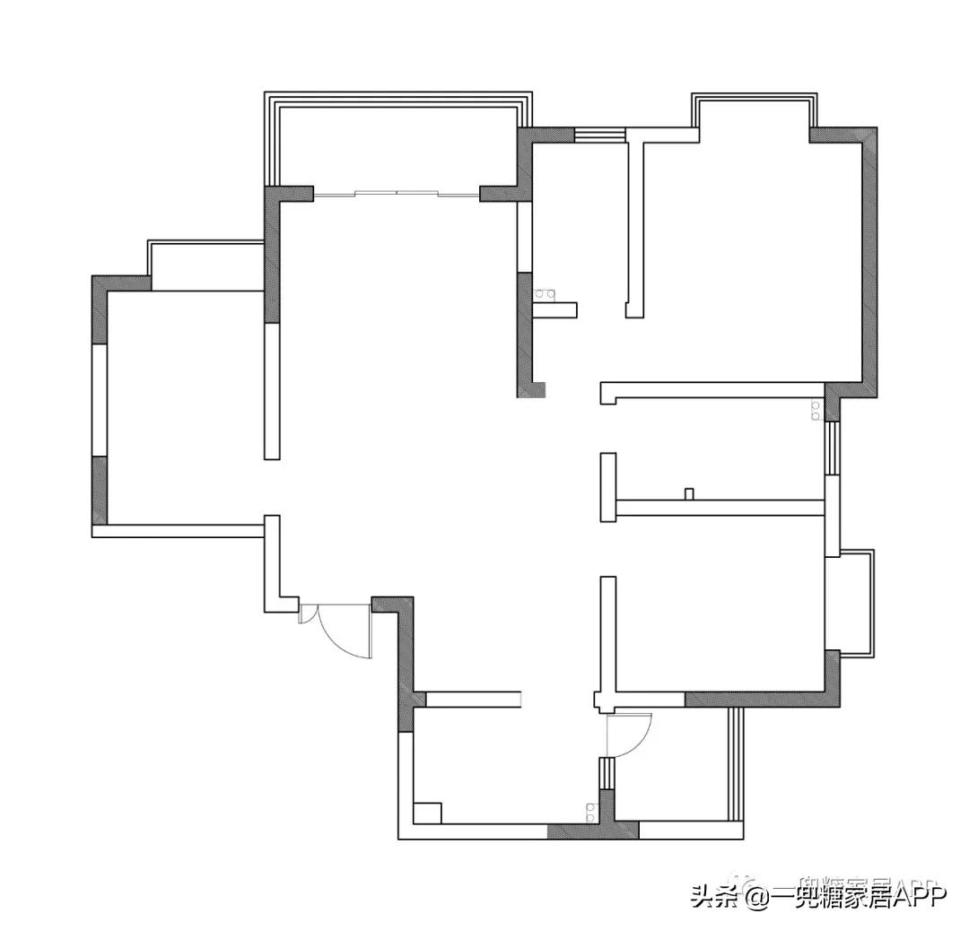 155平法式轻奢风格成都,成都120平灰色系美式风格