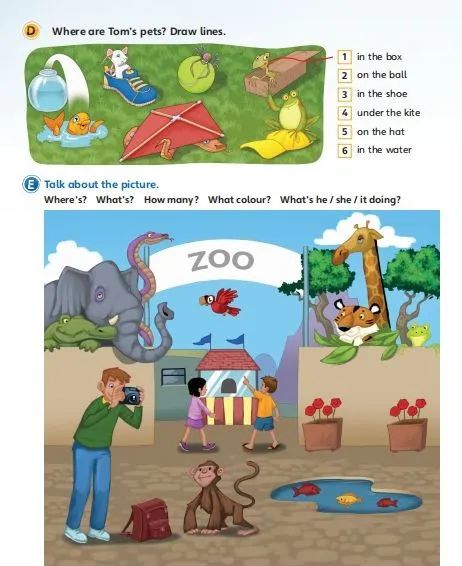 剑桥funformover,剑桥少儿一二三级教材第一单元